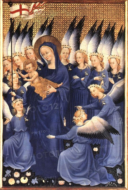 Virgin and Child with Angels, between 1395 and 1399.