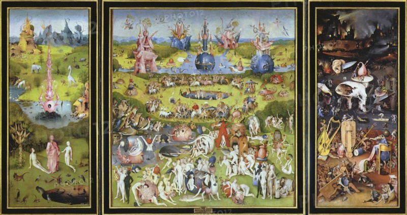 The Garden of Earthly Delights', 1500s. Creator: Bosch, Hieronymus (c. 1450-1516).