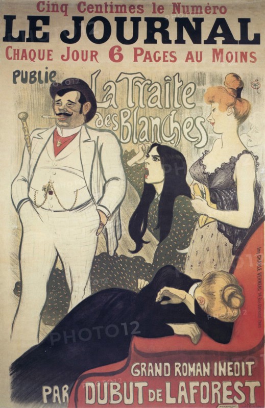 Le Journal', poster, 1899. Creator: Steinlen, Théophile Alexandre (1859-1923).