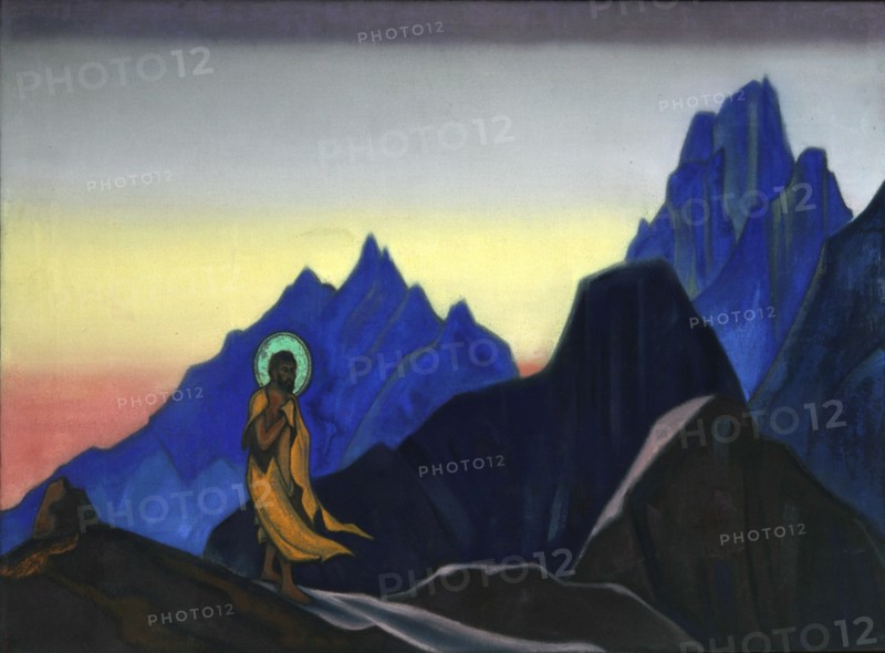 Bhagavan', 1943. Creator: Roerich, Nicholas (1874-1947).