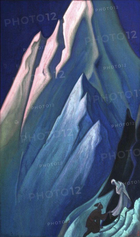 She Who Leads', 1944. Creator: Roerich, Nicholas (1874-1947).