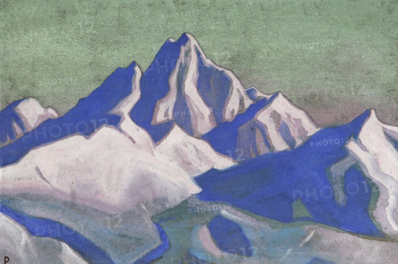 Himalayas', 1943. Creator: Roerich, Nicholas (1874-1947).