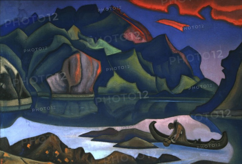 Hidden Treasure', 1947. Creator: Roerich, Nicholas (1874-1947).
