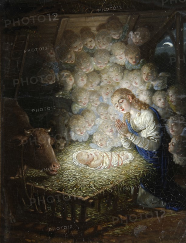 The Nativity of Christ (The Holy Night)'.  Creator: Borovikovsky, Vladimir Lukich (1757-1825).