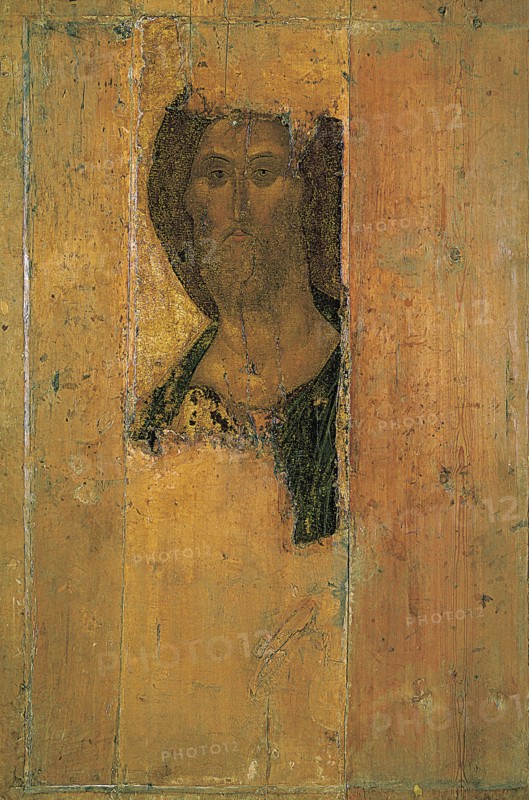 Salvator Mundi (Saviour of the World), c1410.  Creator: Rublev, Andrei (1360/70-1430).