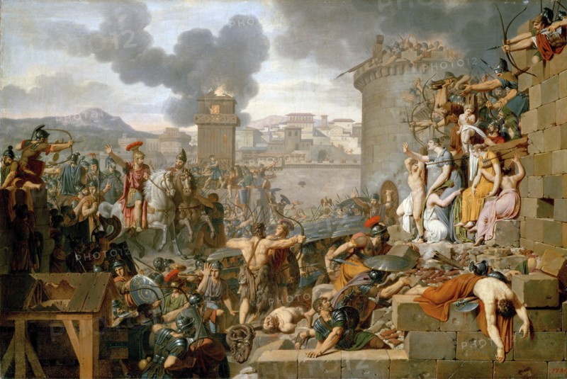Metellus Raising the Siege', before 1805.  Creator: Caraffe, Armand Charles (1762-1822).