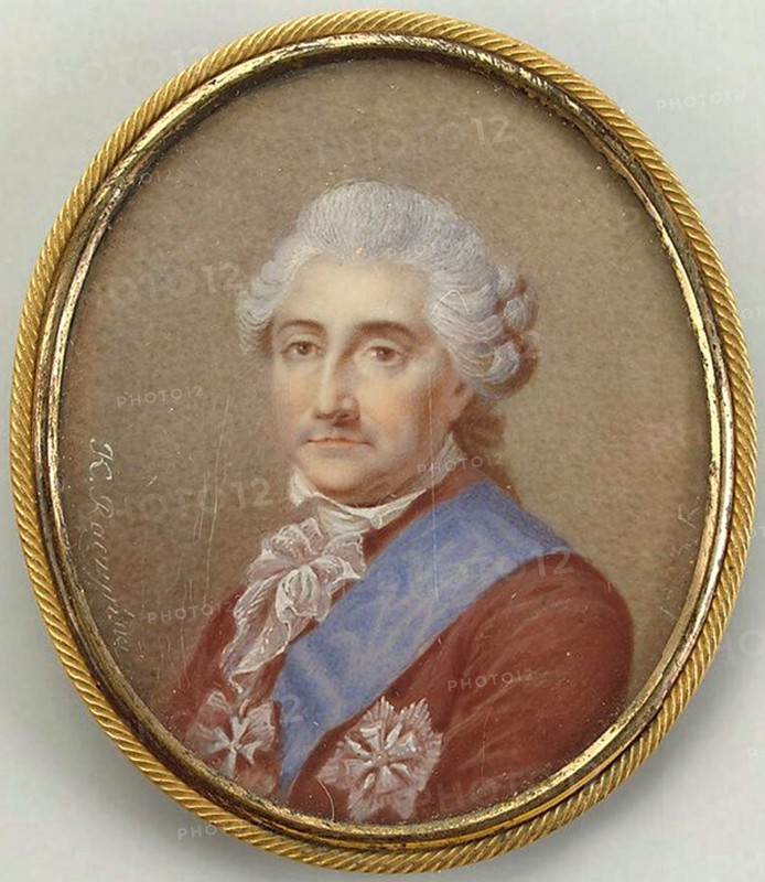 Portrait of Stanislaw II August Poniatowski, 1803.  Creator: Raczynski, Karl, Count  .