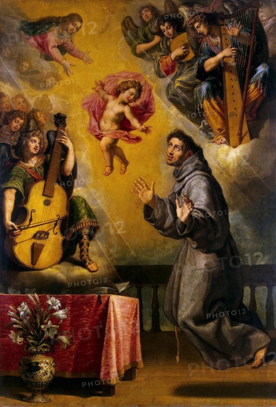 Vision of Saint Antony of Padua', 1631.  Creator: Carducho (Carducci), Vincente (ca. 1576-1638).