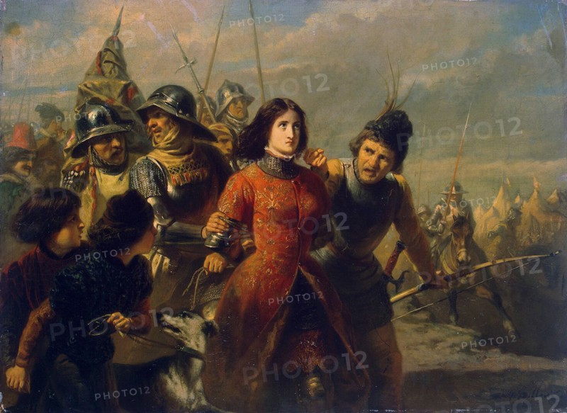 Capture of Joan of Arc', 1847-1852. Creator: Dillens, Adolphe-Alexander (1821-1877).