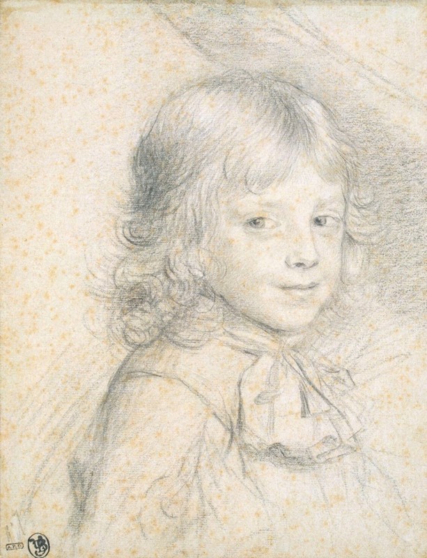 Portrait of Philippe de Savoie as a Child, 1660s-1670s.  Creator: La Mare-Richart, Florent de (ca. 1630-1718).