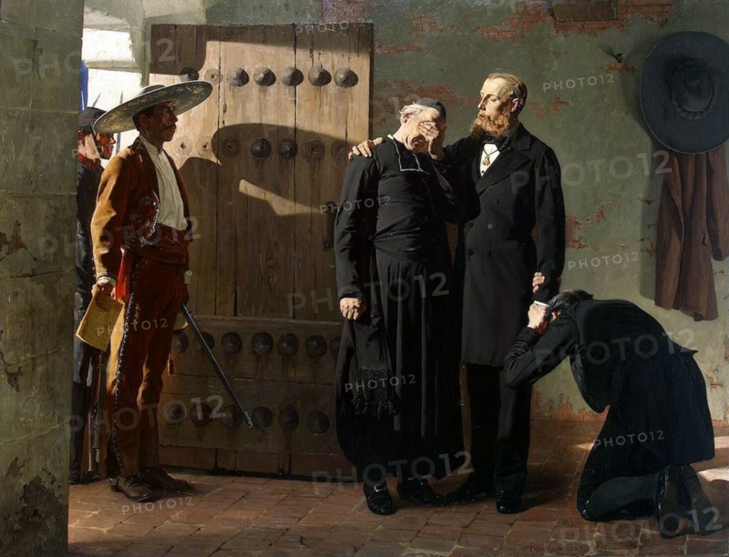 Emperor Maximilian of Mexico before the Execution', 1882. Creator: Laurens, Jean-Paul (1838-1921).