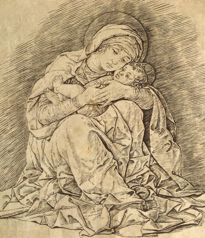Virgin and child.  Creator: Mantegna, Andrea (1431-1506).