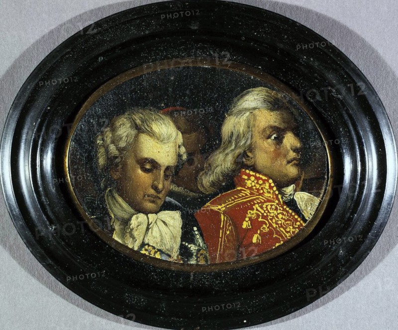 Portrait of Stanislaw Szczesny Potocki and Adam Poninski', second half of the 19th century. Creator: Matejko, Jan Alojzy (1838-1893).