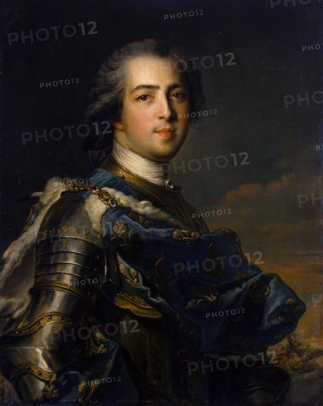 Portrait of the King Louis XV', (1710-1774), 1745. Creator: Nattier, Jean-Marc (1685-1766).