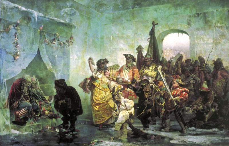 Ice Palace', 1878. Creator: Jacobi, Valery Ivanovich (1834-1902).