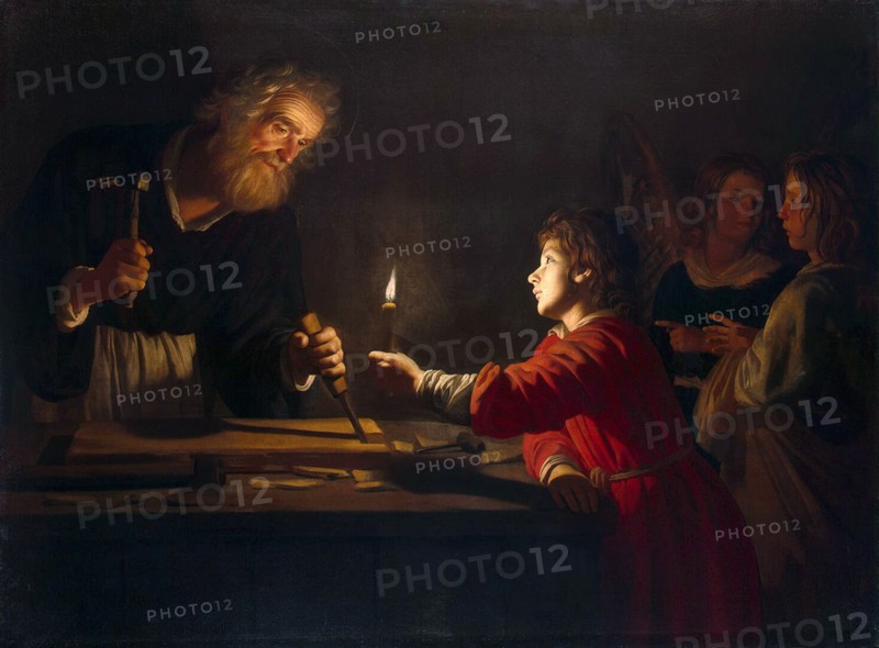 Childhood of Christ', c1620. Creator: Honthorst, Gerrit, van (1590-1656).