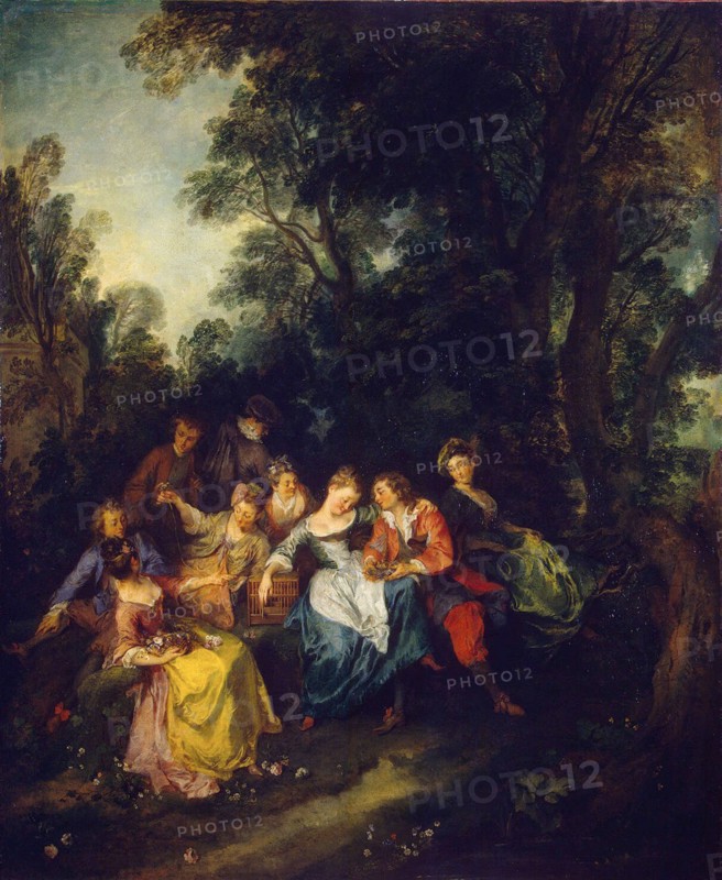 Spring', c1730. Creator: Lancret, Nicolas (1690-1743).
