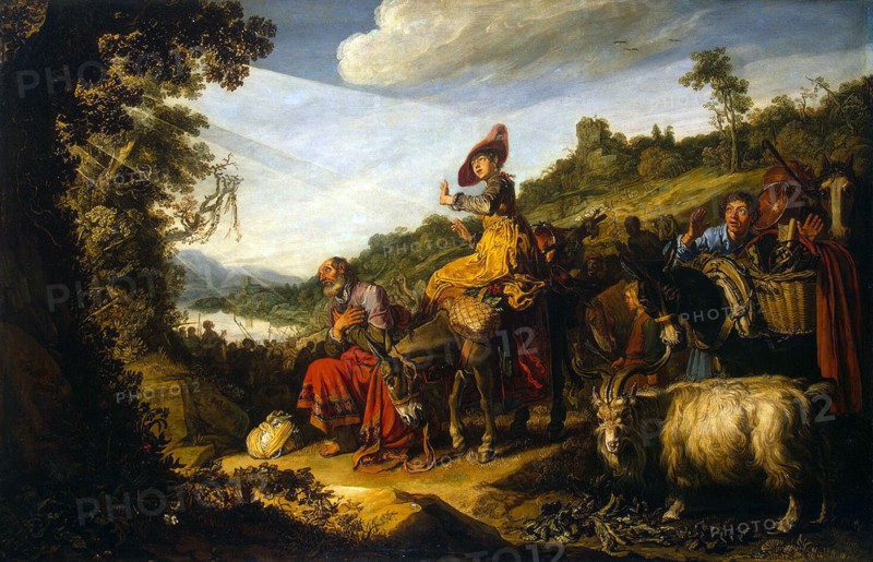 Abraham on the Road to Canaan', 1614. Creator: Lastman, Pieter Pietersz. (1583-1633).