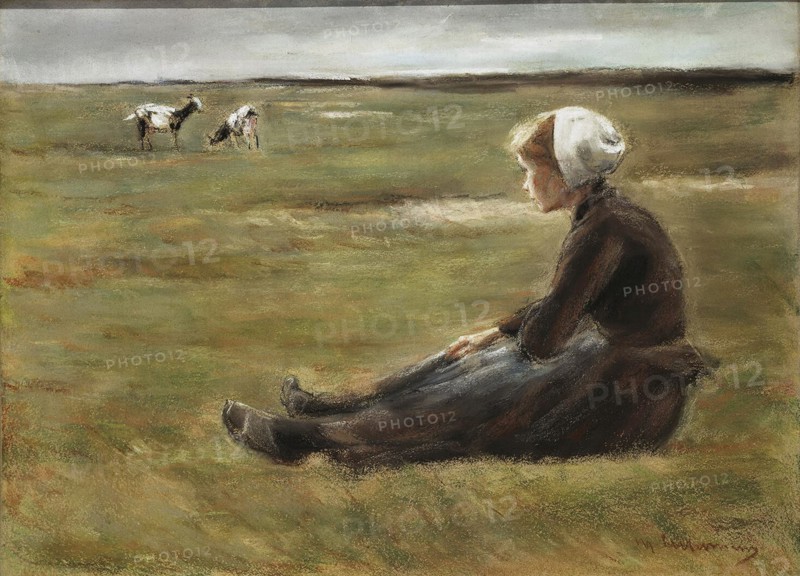 In the Field, c1890. Creator: Liebermann, Max (1847-1935).
