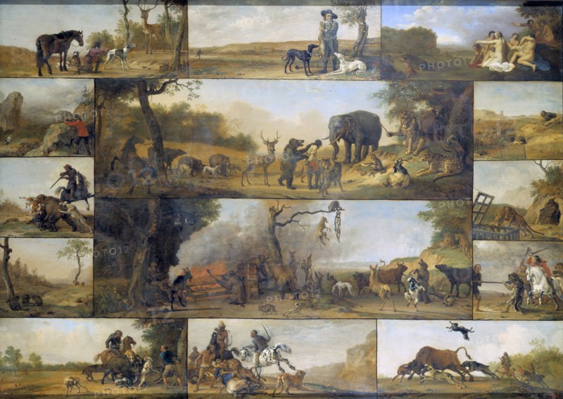 Punishment of a Hunter', 1647.  Creator: Potter, Paulus (1625-1654).