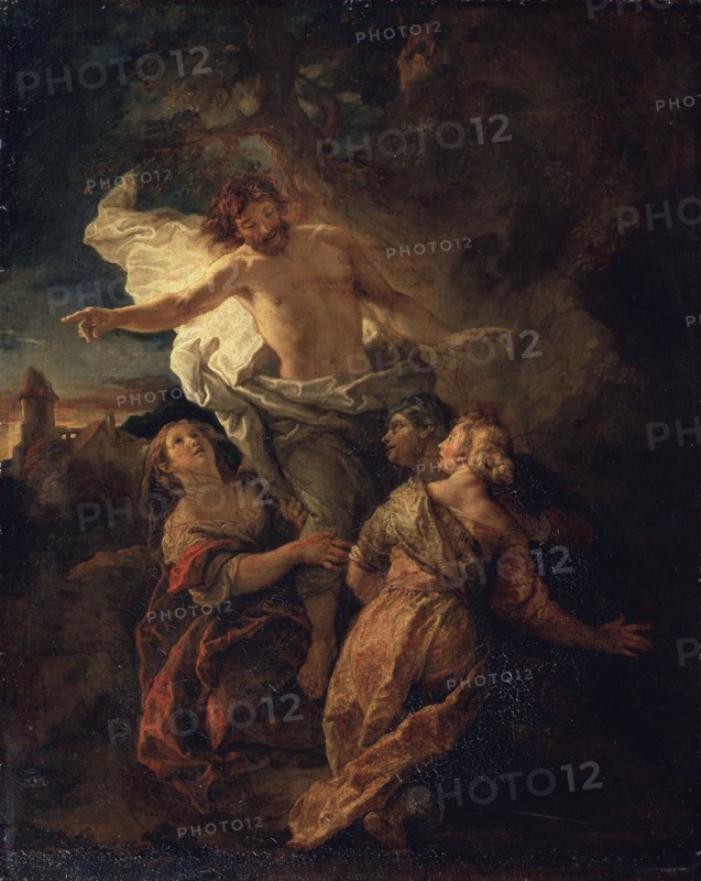'Christ and the Holy Women', early 1680s. Artist: Charles de la Fosse