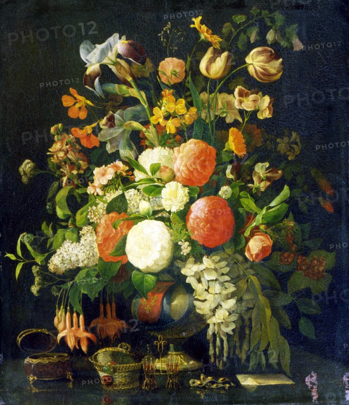 'Flowers', 18th century. Artist: Rachel Ruysch