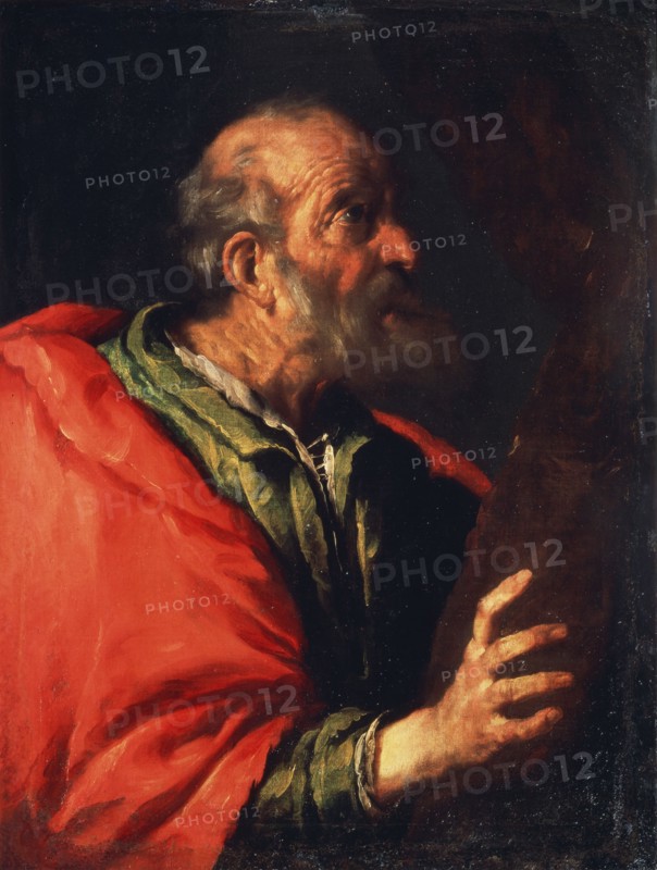 'Head of an Old Man' (the Apostle Peter?), 17th century. Artist: Bernardo Strozzi