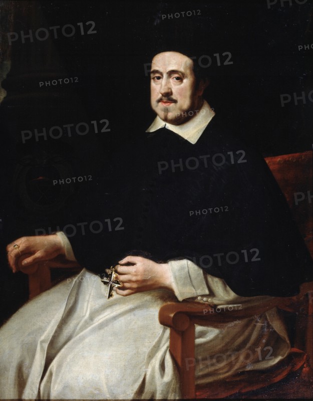 'Portrait of the Bishop of Antwerp Ambrosius Cappelus', 17th century.  Artist: Abraham Jansz van Diepenbeeck