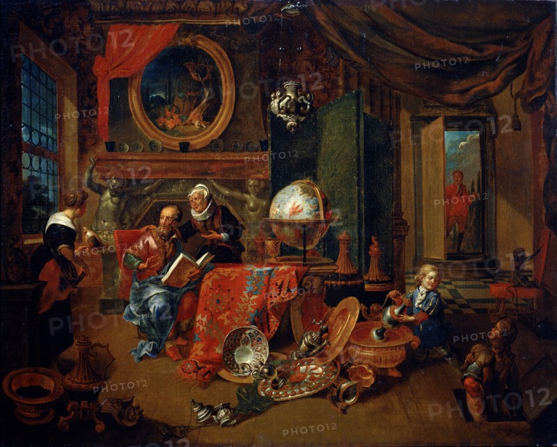'An Old Screw', late 17th century.  Artist: Dominikus Smout