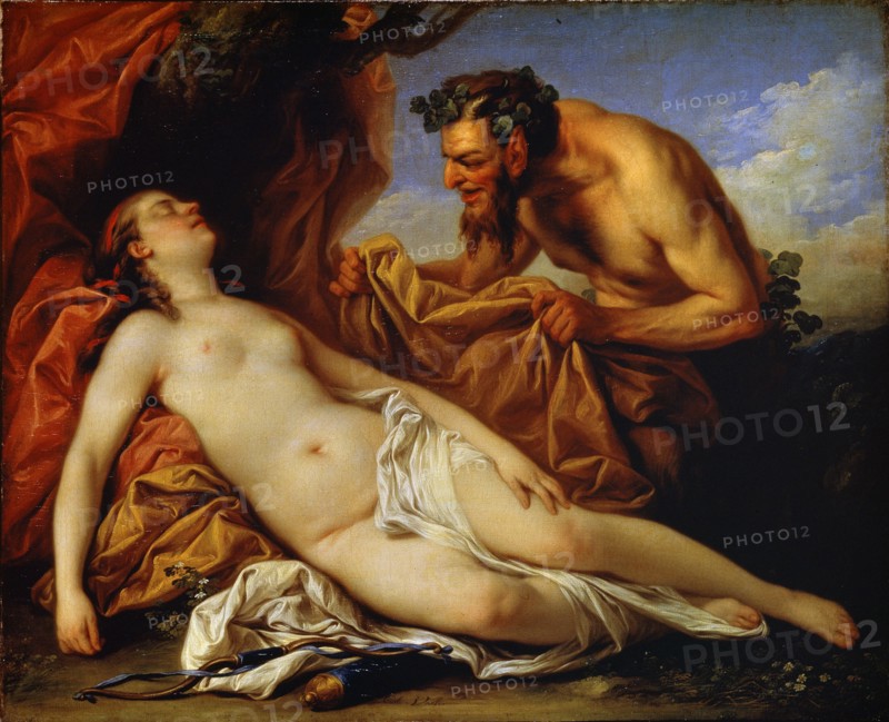 'Jupiter and Antiope', c1753. Artist: Carle van Loo