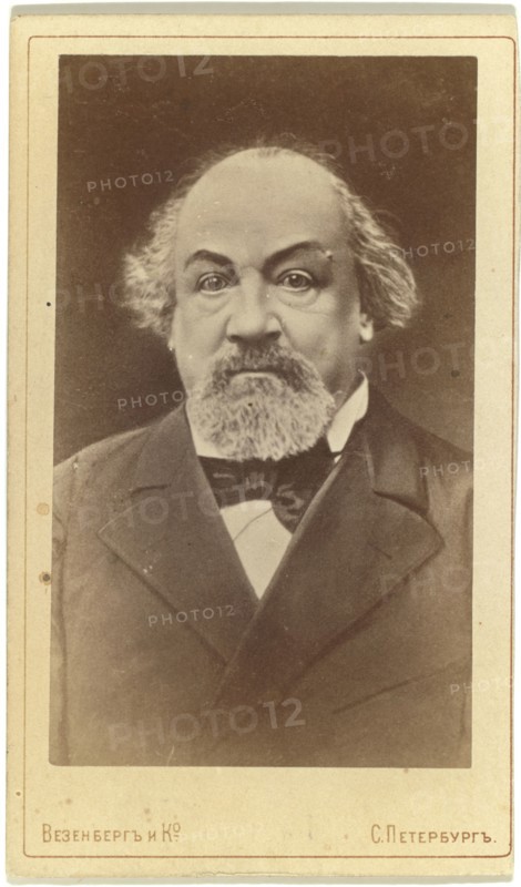 Portrait of the writer Aleksey Pisemsky (1821-1881).