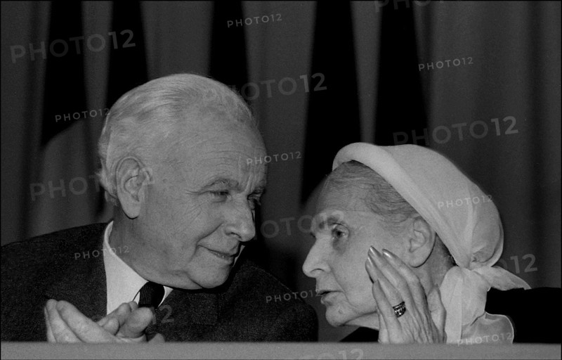 Elsa Triolet and Louis Aragon, 1960s.