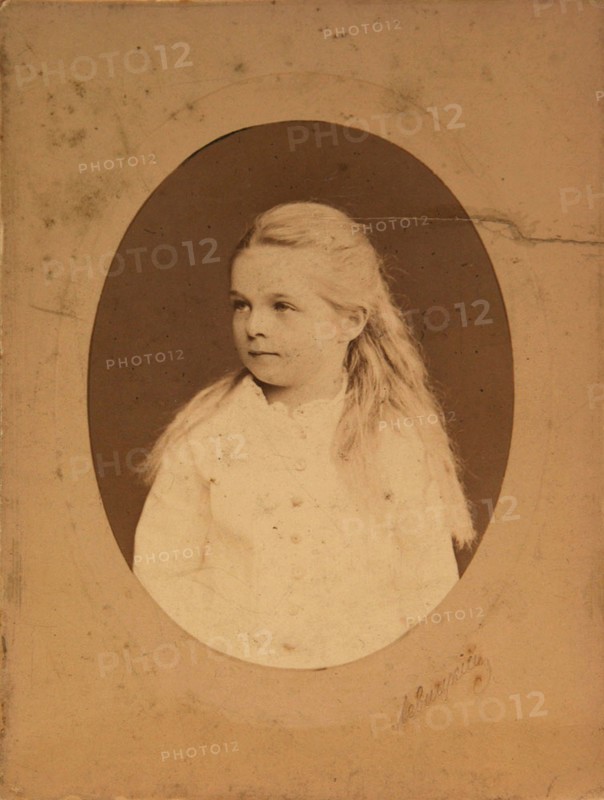 Portrait of Princess Olga Alexandrovna Yurievskaya (1873-1925), End of 1870s-Early 1880s.
