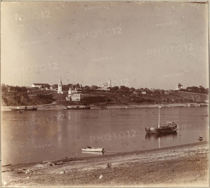 Town of Romanov. General view, 1910.