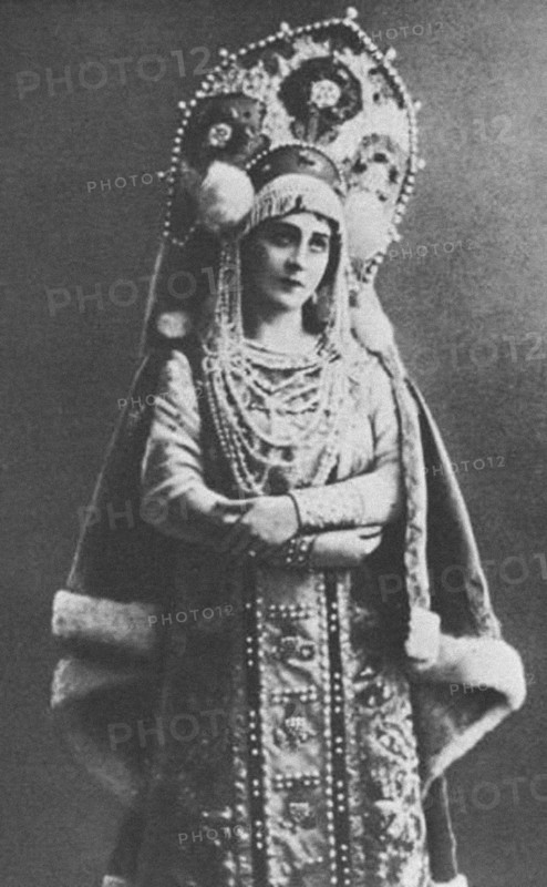 Antonina Nezhdanova as the Princess, 1917.