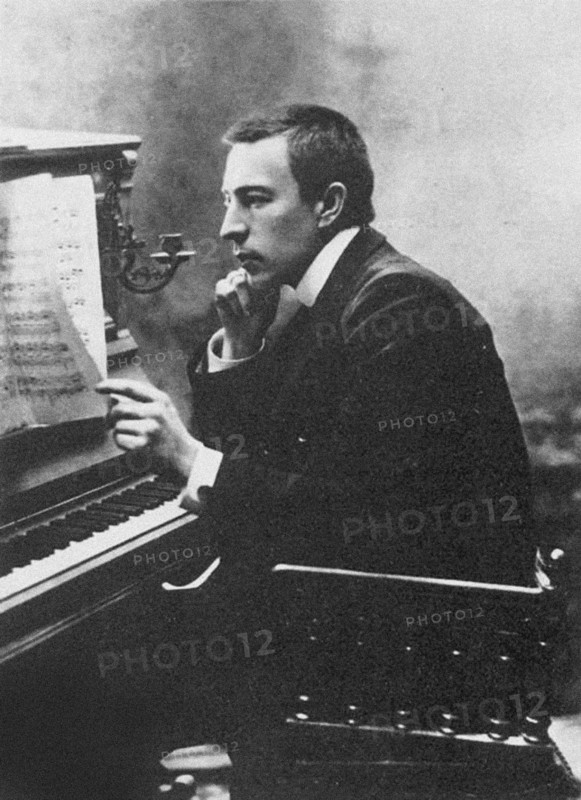 Composer Sergei Rachmaninov (1873-1943), 1900s.