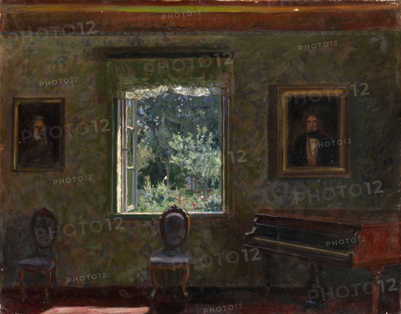 Interior. Sunny Day. Artist: Zhukovsky, Stanislav Yulianovich (1873-1944)