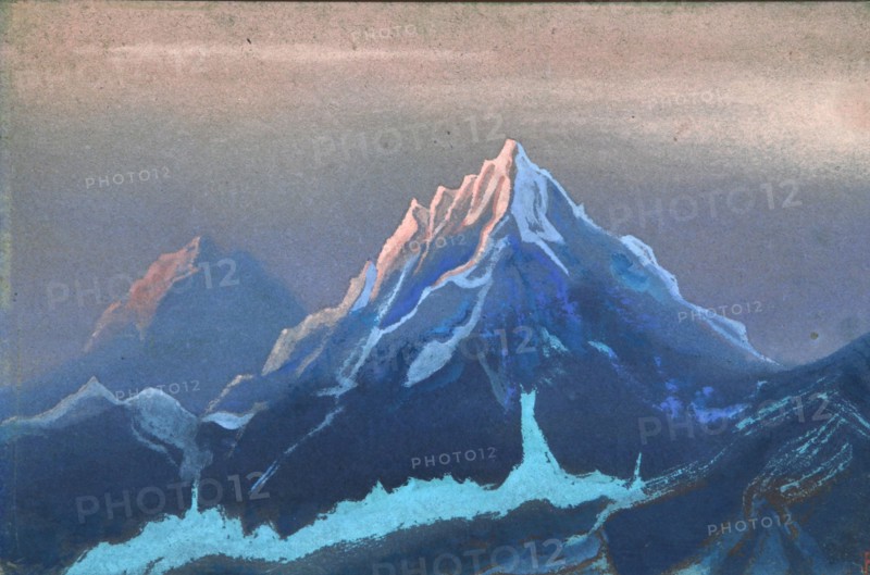 Himalayas, 1943. Artist: Roerich, Nicholas (1874-1947)