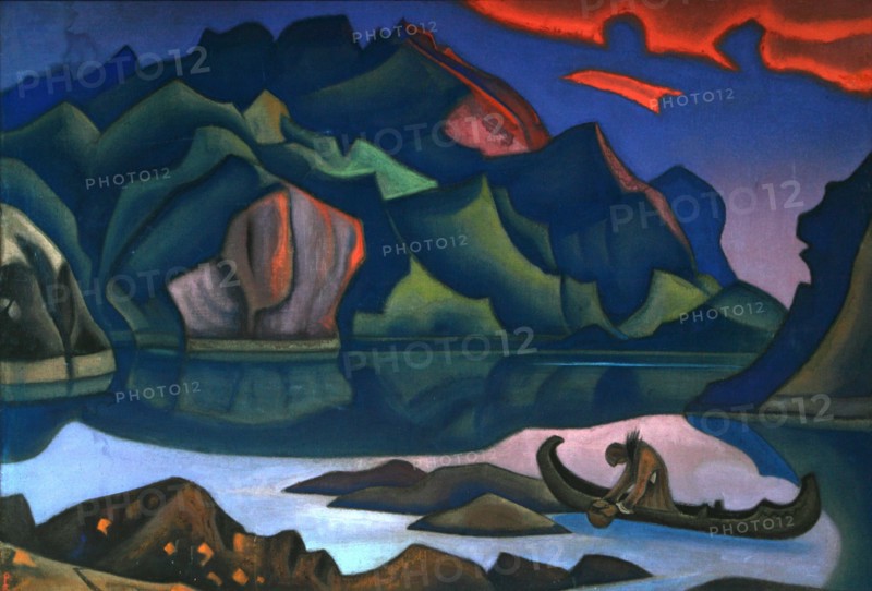Hidden Treasure, 1947. Artist: Roerich, Nicholas (1874-1947)