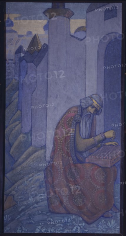 Boyan, 1910. Artist: Roerich, Nicholas (1874-1947)