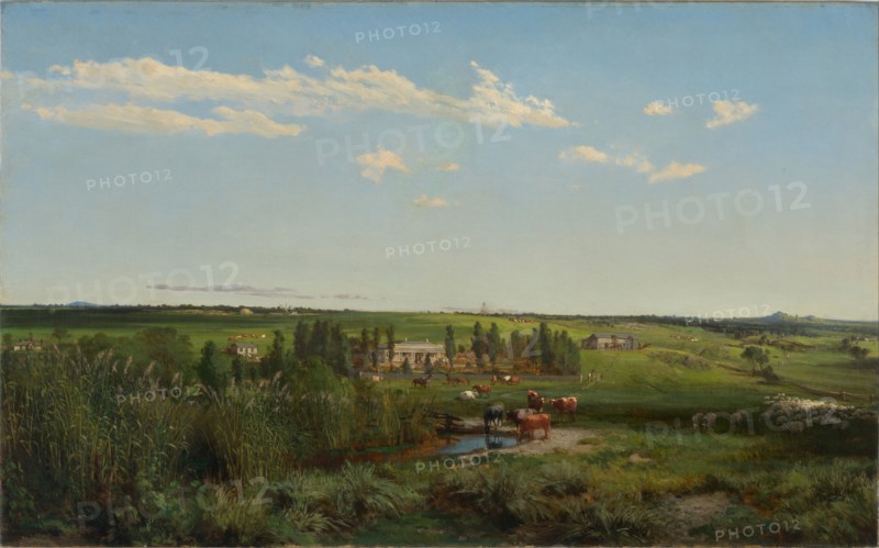 Mount Fyans homestead, 1869. Artist: Buvelot, Louis (1814-1888)