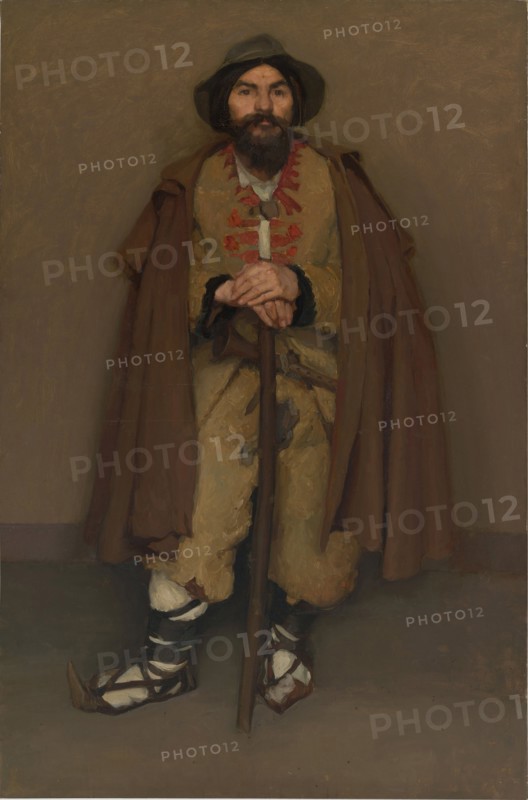A mountain shepherd, 1901. Artist: Ramsay, Hugh (1877-1906)