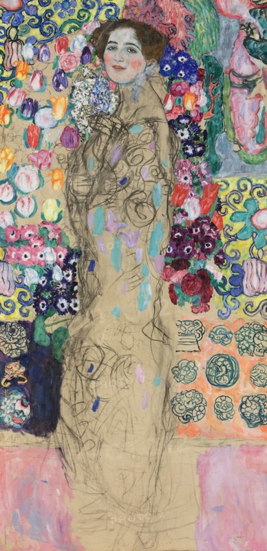 Portrait of Ria Munk III, 1917. Artist: Klimt, Gustav (1862-1918)
