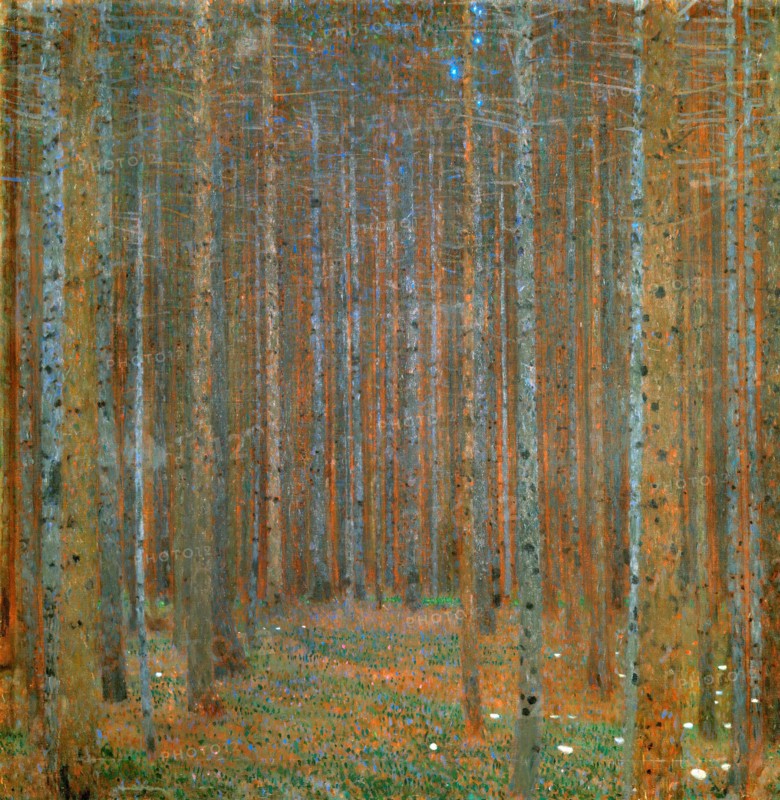 Fir Forest I, 1901. Artist: Klimt, Gustav (1862-1918)