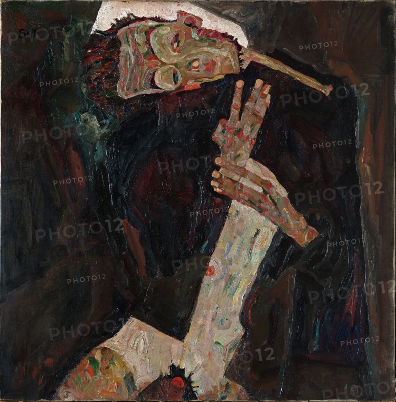 The Lyricist, 1911. Artist: Schiele, Egon (1890?1918)