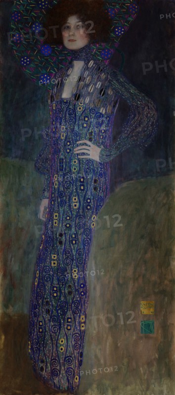 Portrait of Emilie Flöge, 1902. Artist: Klimt, Gustav (1862-1918)