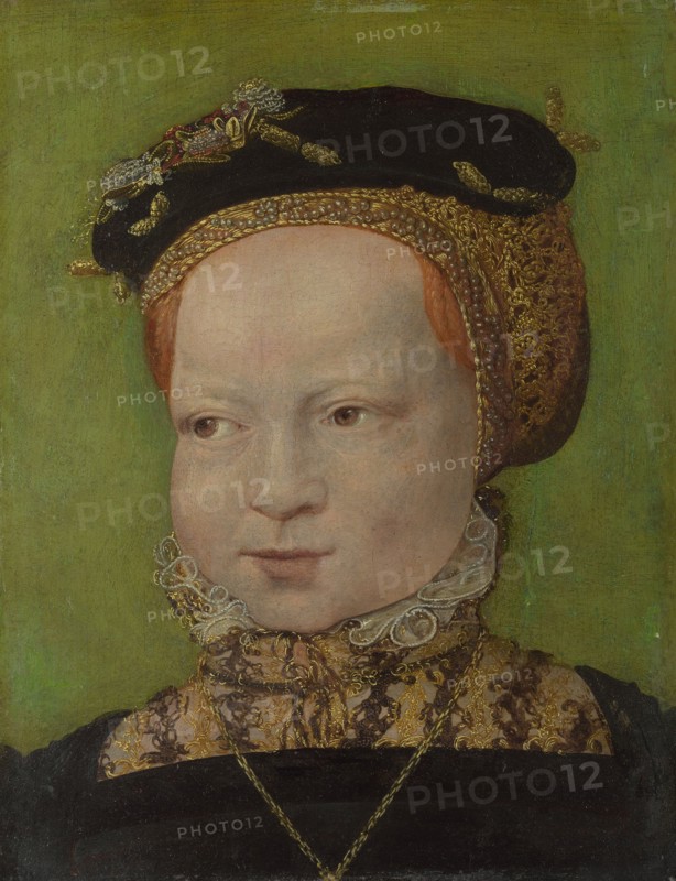 Portrait of a Girl, ca 1545. Artist: Seisenegger, Jakob (1505-1567)