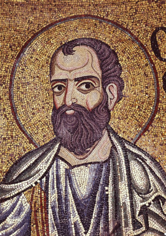 The Prophet Malachi (Detail of Interior Mosaics in the St. Mark's Basilica), 12th century. Artist: Byzantine Master