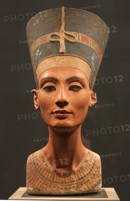The Nefertiti Bust, ca 1350 BC. Artist: Ancient Egypt