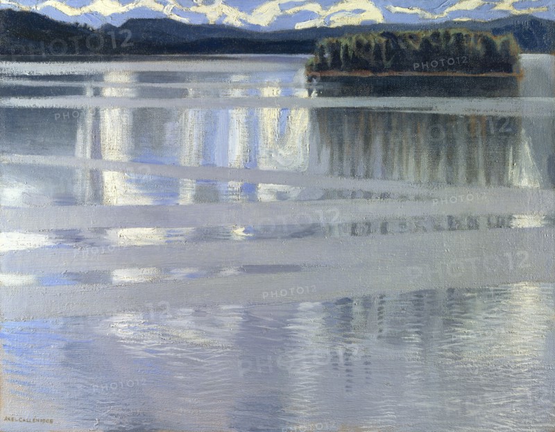 Lake Keitele, 1905. Artist: Gallen-Kallela, Akseli (1865-1931)